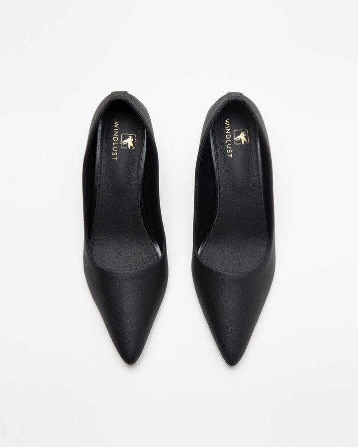 Bold Stiletto - Matte Black - WindlustHeels