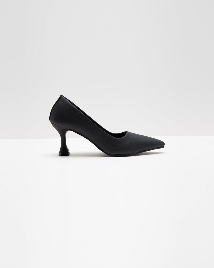 Bold Stiletto - Matte Black - WindlustHeels