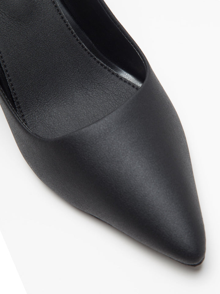 Bold Stiletto - Matte Black - WindlustHeels