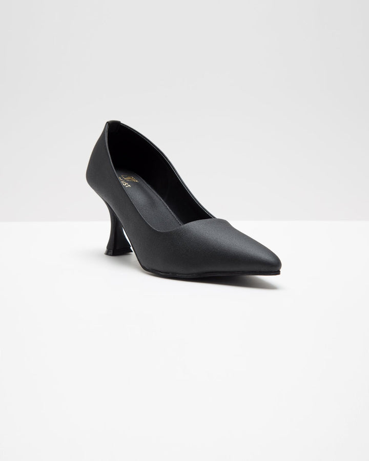 Bold Stiletto - Matte Black - WindlustHeels