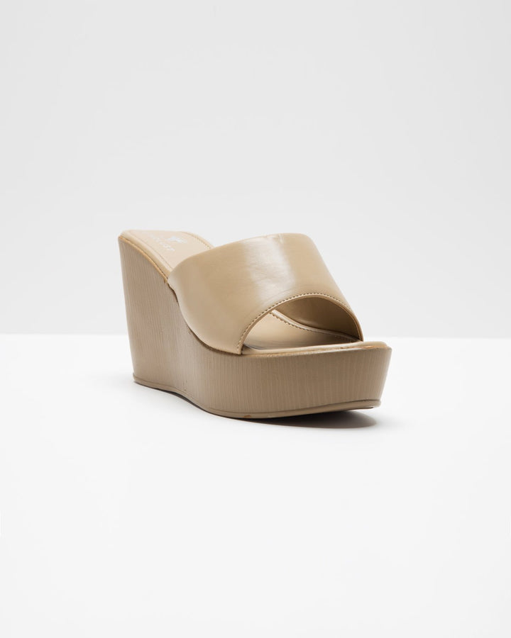 Solid Wedges - Nude Shade - WindlustWedges