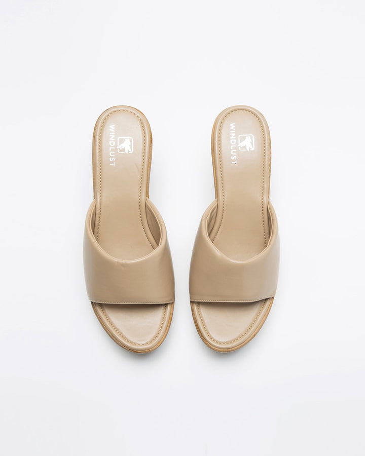 Solid Wedges - Nude Shade - WindlustWedges